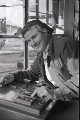 Buddetal plant. Female motor mechanic Zinchenko