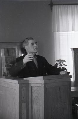 Party cards delivery in the Zhovtnevyi district committee of the CPSU (Communist Party of the Soviet Union)