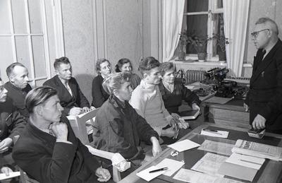The beginning of party education classes
