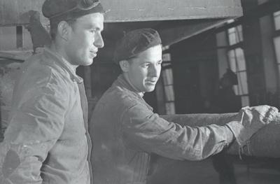 Communist labor brigade of the coke-chemical plant