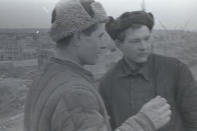 At the construction site of Mill 1700