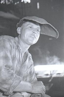 Rollers of the Illich plant sheet-rolling shop. Steelmaker.