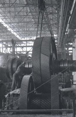 Стан 1700. Монтаж редуктора.