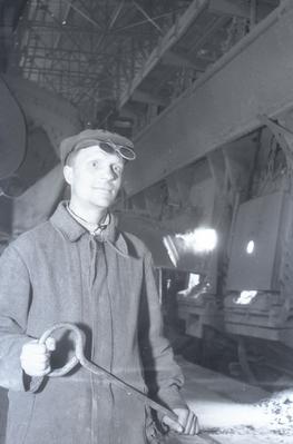 Steelmaker of the open-hearth shop