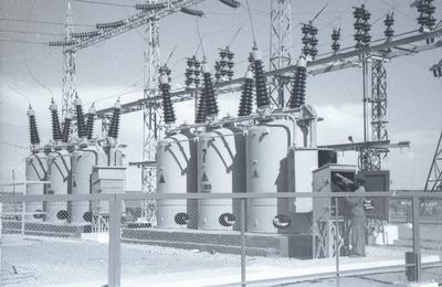 Electrical substation of the Azovstal plant