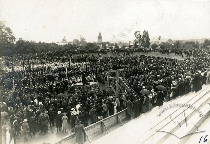 Перший сокільський краєвий здвигу у Львові 3 вересня 1911 року з нагоди п’ятдесятліття смерті Т. Шевченка 2