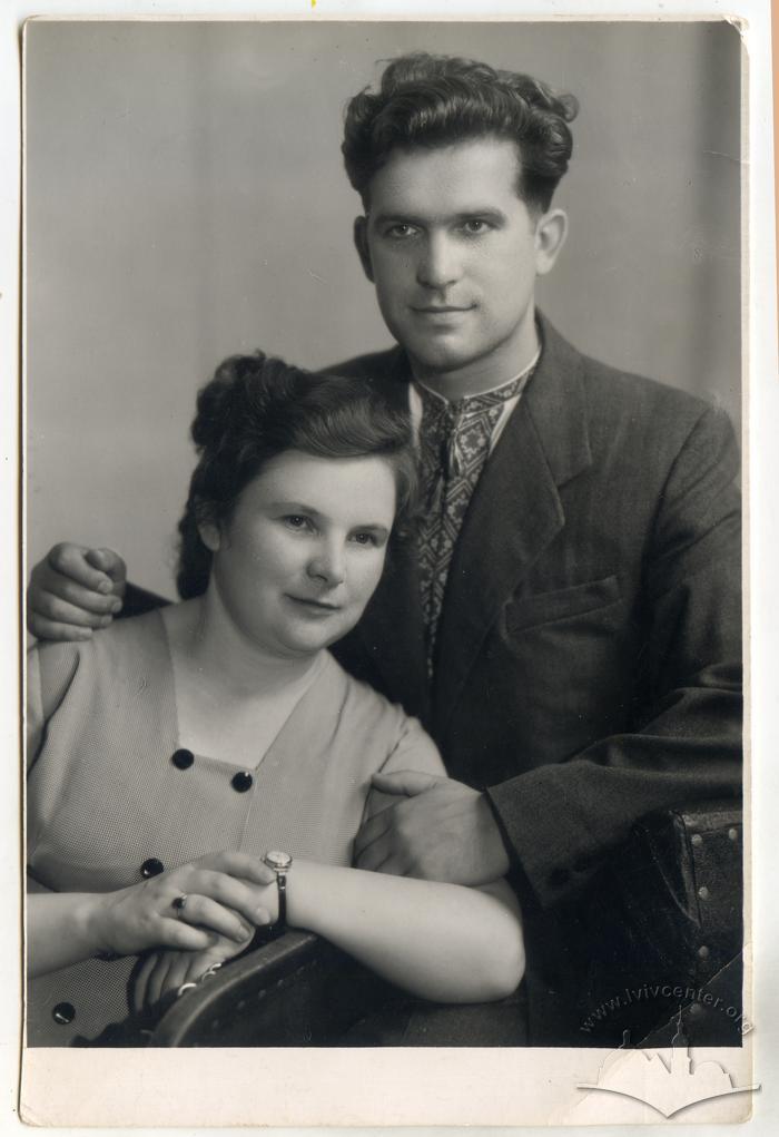 Studio photo of a married couple 2