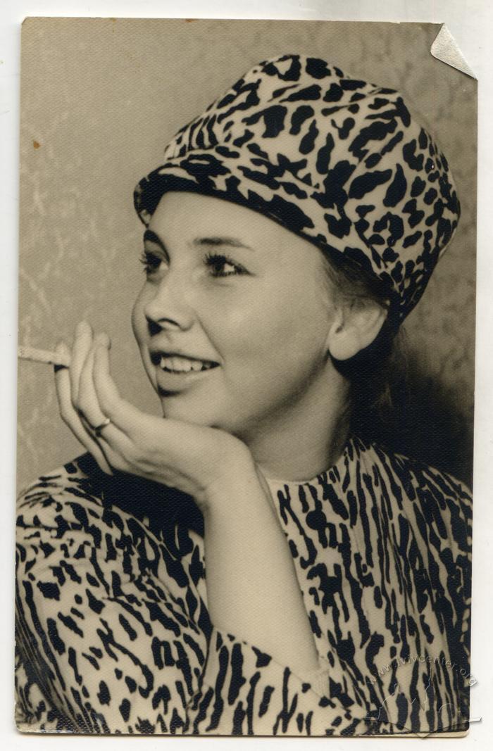 Young woman wearing a hat 2