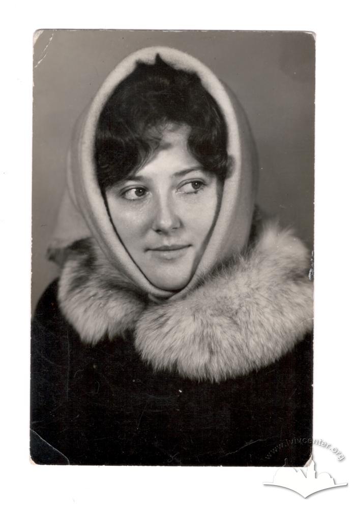 Portrait of a woman wearing headscarf 2