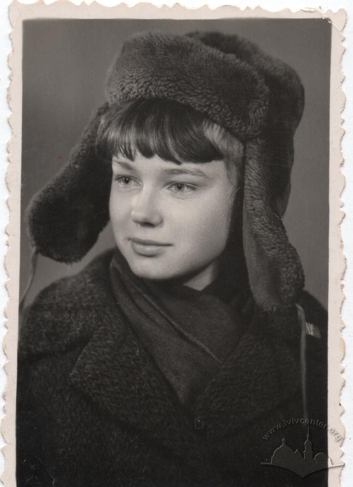 Girl in ushanka (earflap) 2