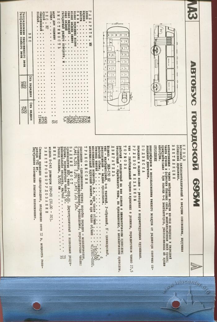 Автобуси та тролейбуси СРСР. Головне Союзне конструкторське бюро з автобусів. Львів, 1971 3