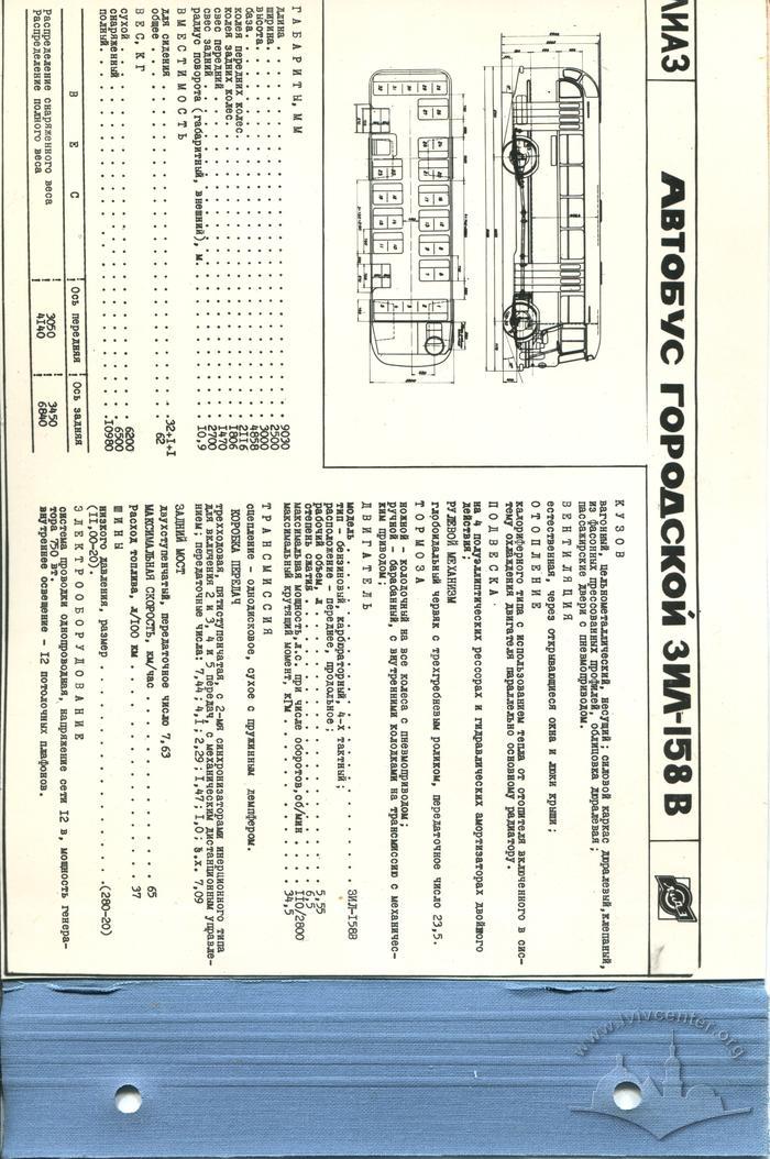 Автобуси та тролейбуси СРСР. Головне Союзне конструкторське бюро з автобусів. Львів, 1971 34