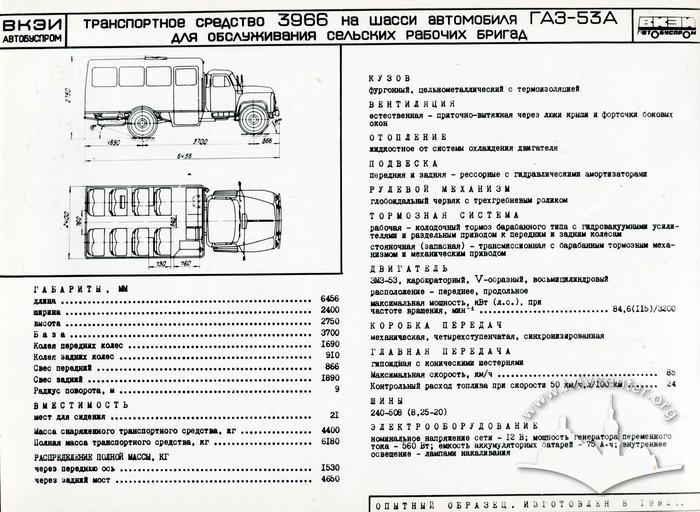 Альбом "Автобуси та тролейбуси СРСР" Всесоюзного конструкторсько-експериментального інституту з 1987 року 56