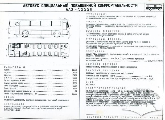 Альбом "Автобуси та тролейбуси СРСР" Всесоюзного конструкторсько-експериментального інституту з 1987 року 42