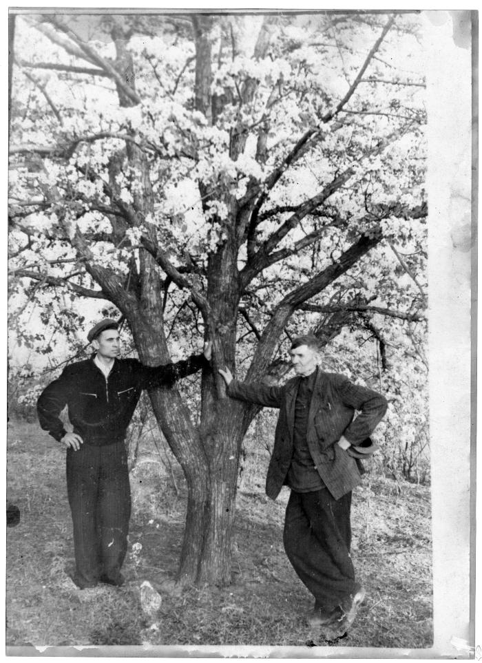 Marko Zalizniak тand his son Hryhoriy 2