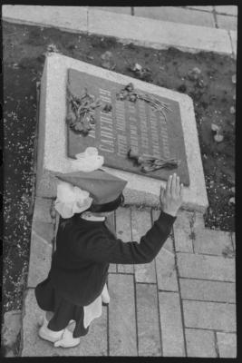 Захід біля братської могили загиблих воїнів в роки Другої Світової війни.