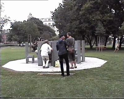 Performance in Vienna, Sigmund Freud Park