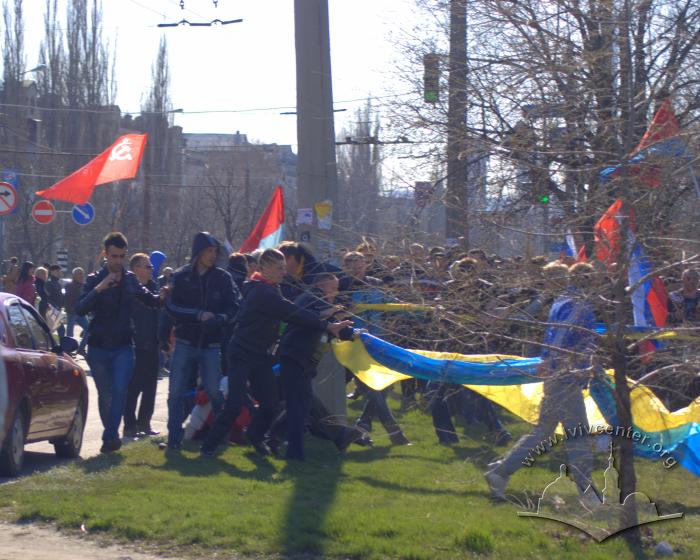 Проросійські заворушення у Сєвєродонецьку 2