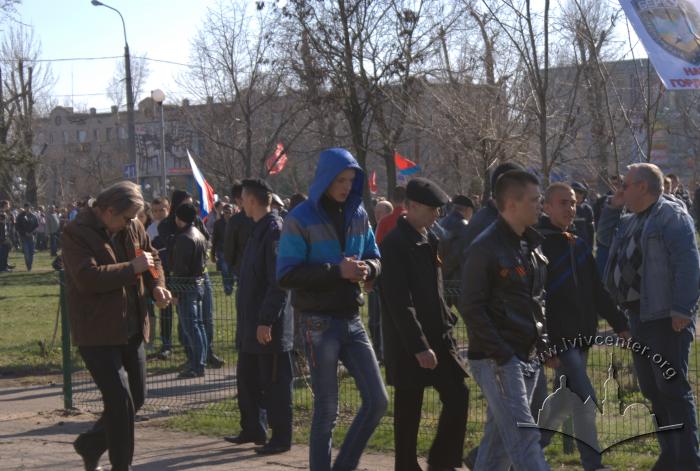 Проросійські заворушення у Сєвєродонецьку 2