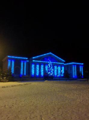 Фасад Палацу культури хіміків у Сіверськодонецьку