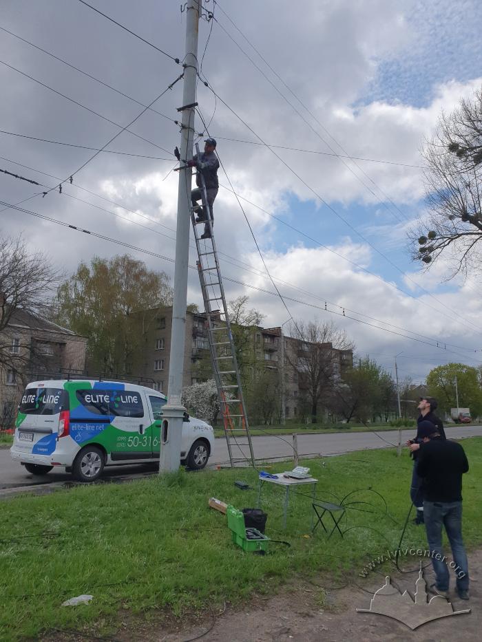 Натягування кабелю 2