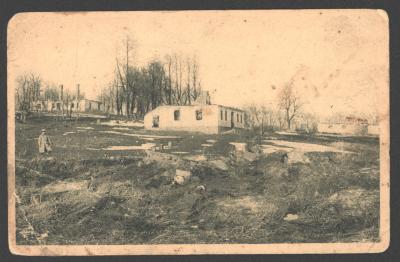 Згорілий фермерський двір