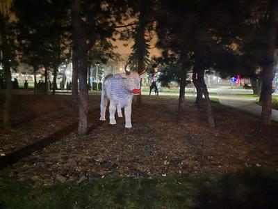 Парк "Веселка". Новорічні прикраси