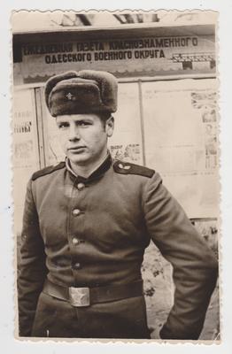Portrait of a military