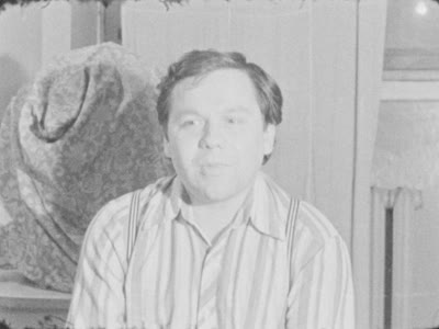 In the office of the plant's film studio