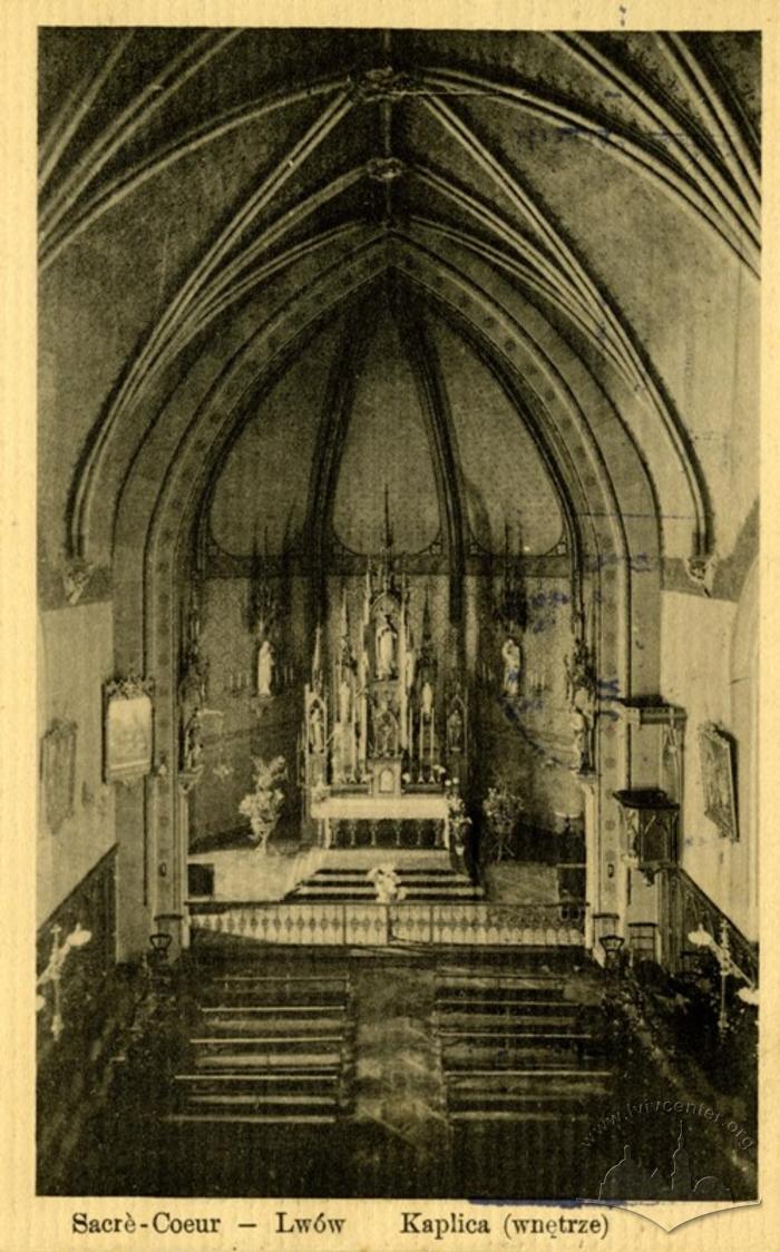 Sacre Coeur church interior 2